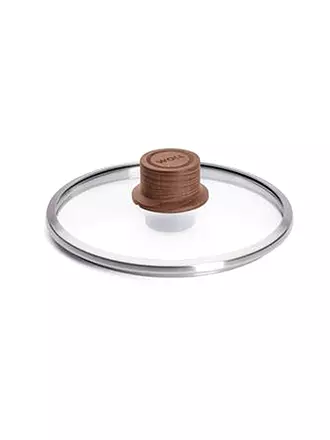 WOLL | Glasdeckel ECO-LOGIC 18cm Glas/Holz | 